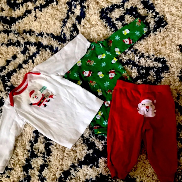 carters christmas onesie